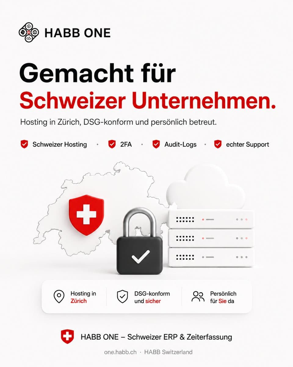 Gemacht für Schweizer Unternehmen – Hosting in Zürich, DSG-konform