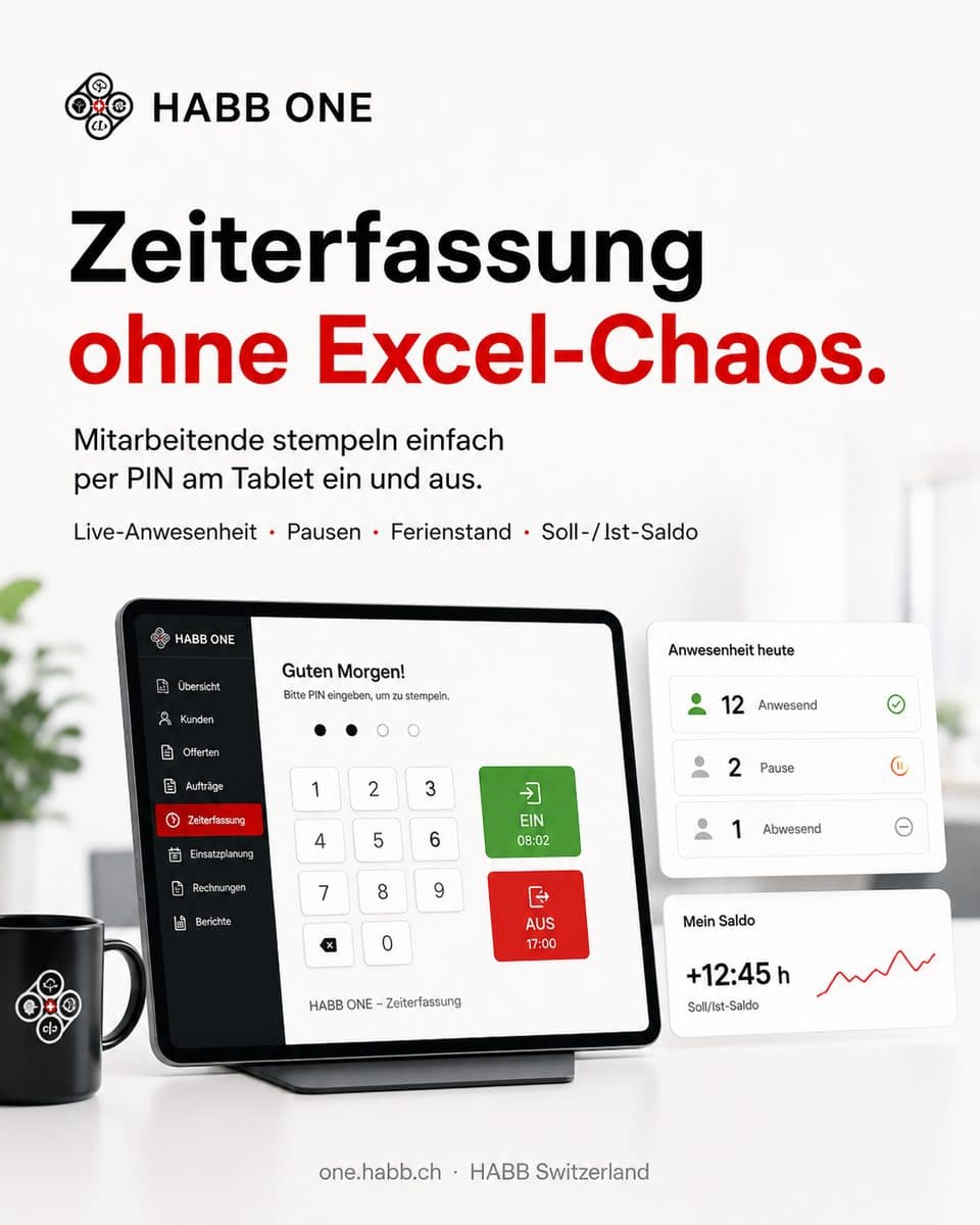 Zeiterfassung leicht gemacht